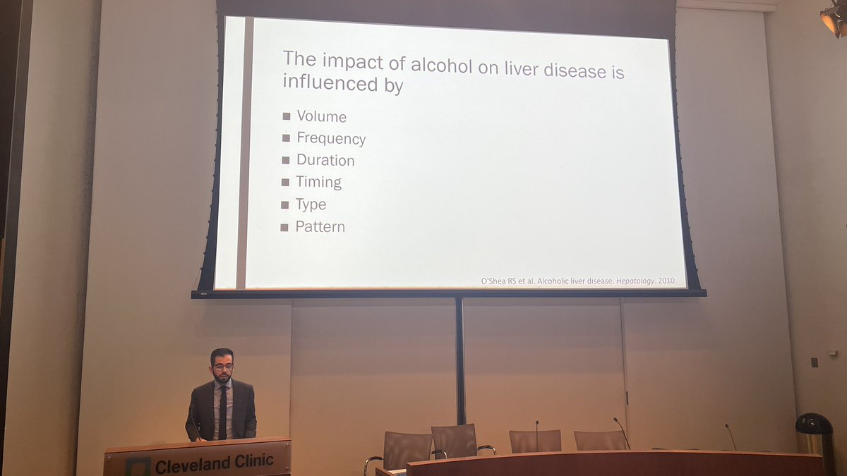 It’s live! @JasonNasserMD presenting his scholarly work on #BingeDrinking at @CCF_IMCHIEFS #IMRP Grand Rounds! @CleClinicGME @JollyMD_GIM @AndreiBrateanu