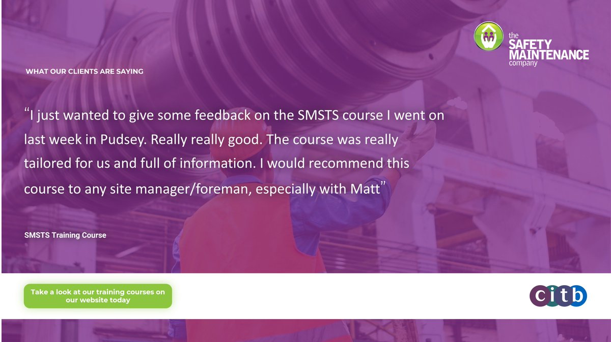 What a wonderful email to receive. Well done Matt Elder 👏 Making a difference to the delegate experience!

#experience #feedback #positiveimpact #recommendation #smsts #citb #tsmc #welldone