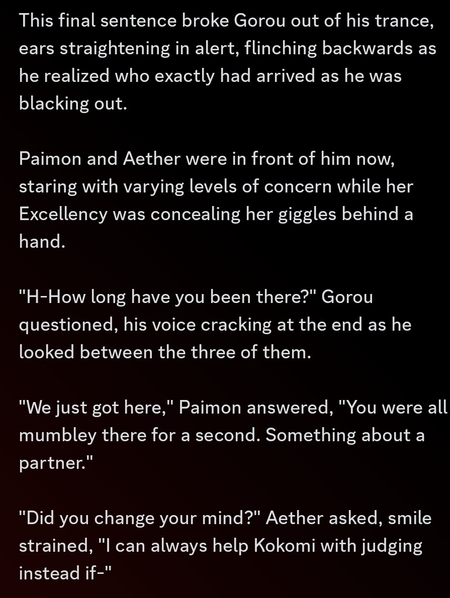 FlowerofFira's tweet photo. Happy Birthday, Gorou! Fun fact: Gorother is one of my favorite Aether ships! It's a shame it's so rare...
Enjoy your tournament with Aether as your partner! ❤️💛☀️
#Gorother https://t.co/pT9GzVqrgE