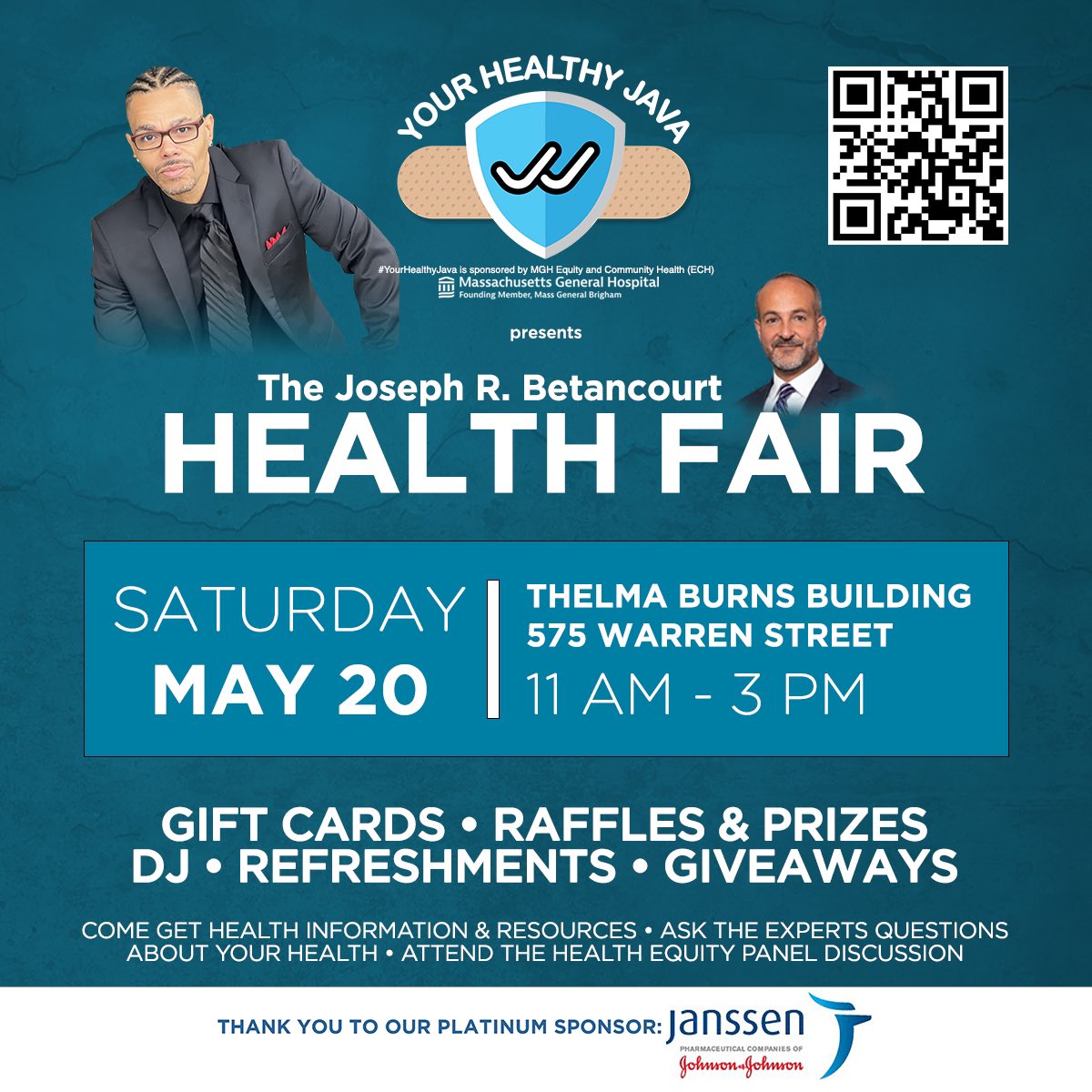 javawithJimmy's tweet image. YOUR HEATHCARE MATTERS!!! 

We’re gearing up for Saturdays #YourHealthyJava Joseph R. Betancourt Health Fair this Saturday at 11 AM in the heart of Boston’s Grove Hall. 

See some of the highlights and resources. 

Thank you to @JanssenGlobal 

jwj.info/hfreg23