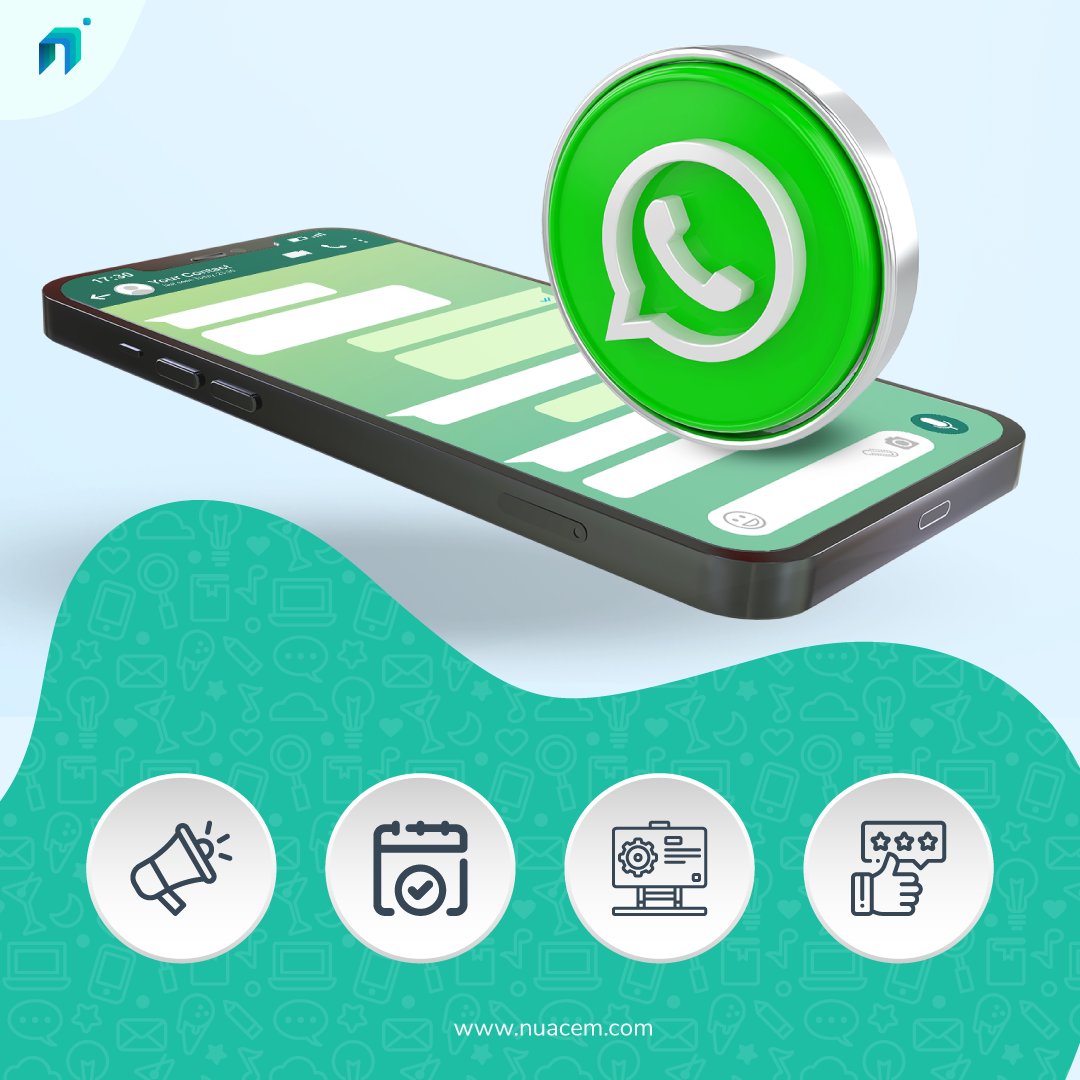 📢 Conversational Whatsapp Chatbot for Sales! 💬💼

Check out our latest blog to learn more: bit.ly/434GZ3p

#ConversationalAI #WhatsAppChatbot #Communication #NLU #Sales #Nuacem #NuacemAI