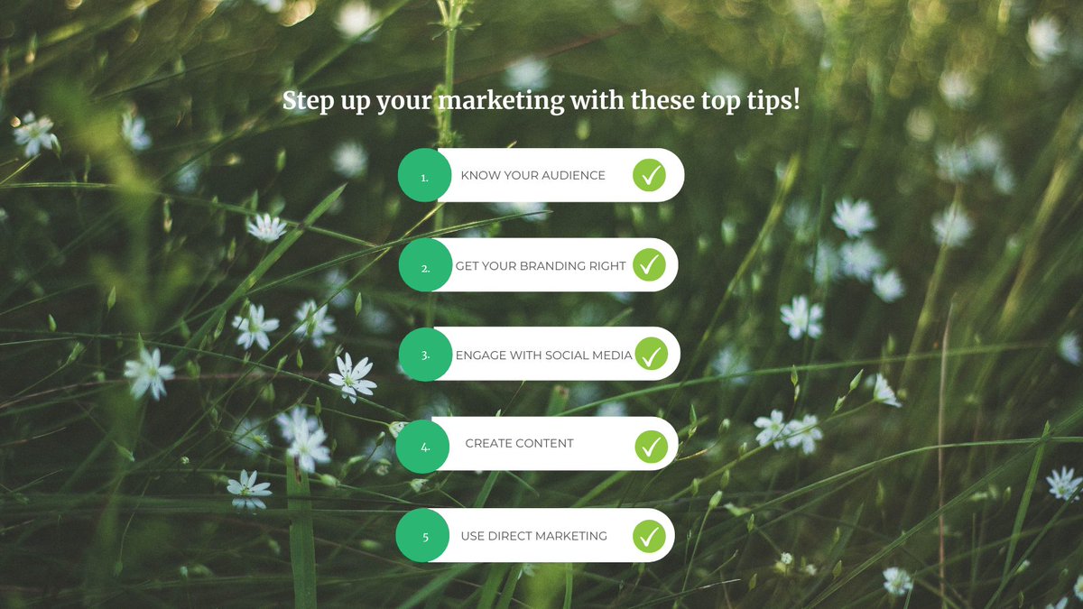 If you want to build a #socialmedia and #digitalpresence, grow your brand and reach more people this Spring, focus on implementing these key steps to kick-start your #marketinggrowth.

Need a hand? Give us a shout at info@limegreenmarketing.co.uk.

#springmarketing
