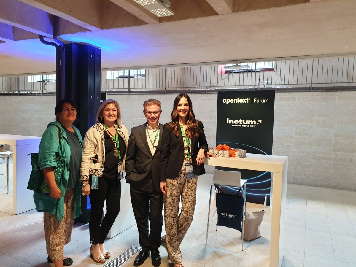 inetum_es's tweet image. Asistimos al #OpenTextForum en el @COAMadrid y participamos en la zona expositiva para dar a conocer nuestras soluciones en #gestióndelainformación.

Gracias al equipo de @inetum_es que participa en esta jornada de @OpenText.

#IIM #ECM
#Inetum #Positivedigitalflow