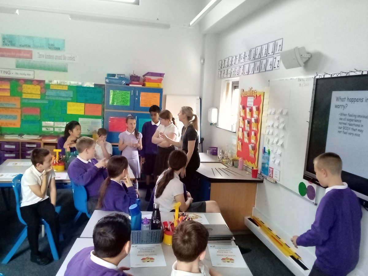 Year 6 enjoyed their anxiety workshop with Lucy Rothwell from MHST sefton. They discussed common anxieties when getting ready for high school. They are looking forward to next week's session.