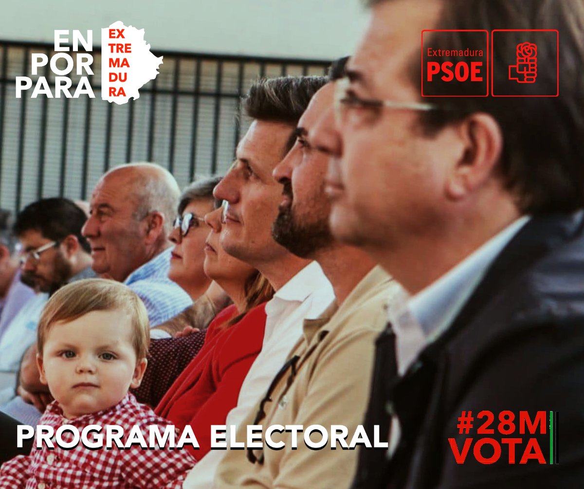 PSOE provincia de Cáceres tweet media