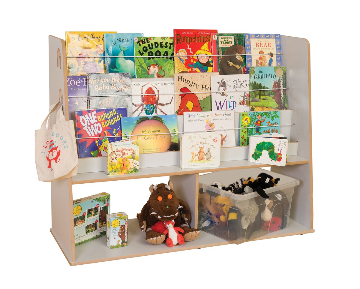 Books, books and more books..! We have some great storage solutions to create an organised and accessible library space and reading area. #storage #lovereading #books #library twoey.co.uk/product-range/…