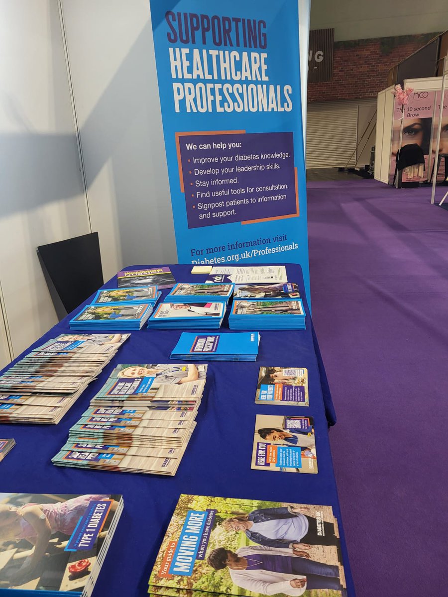 DiabetesUKProf's tweet image. It&apos;s been wonderful to talk to so many healthcare professionals working within primary care at the #PrimaryCarePublicHealth event this week. Come and talk to us on stand 159 if you&apos;re here this afternoon. #PCPH2023