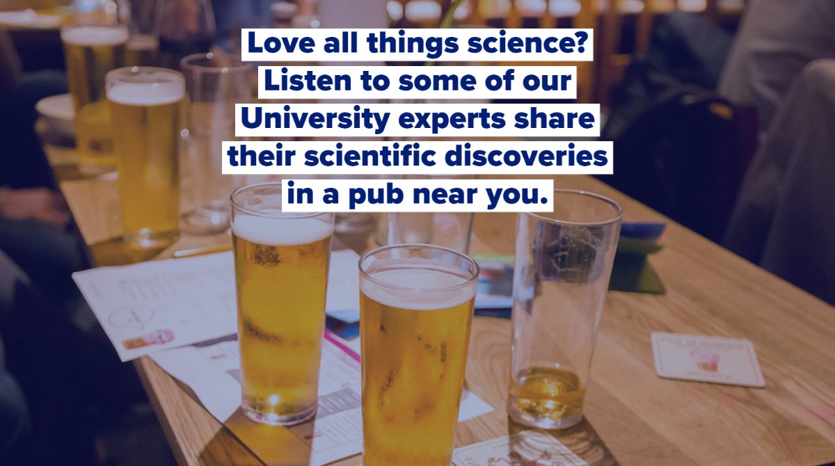 LivUni's tweet photo. 🍺 Satisfy your thirst for knowledge with the @pintofscience festival running from May 23 to 24.
🧠More than 400 events will be happening in the UK and across pubs in Liverpool.
🔗Find out more here: https://t.co/SDQ4Kbwv3K   

#pint23 #CreativeRx #livunievents #uniofliverpool https://t.co/h8SoRoewmk