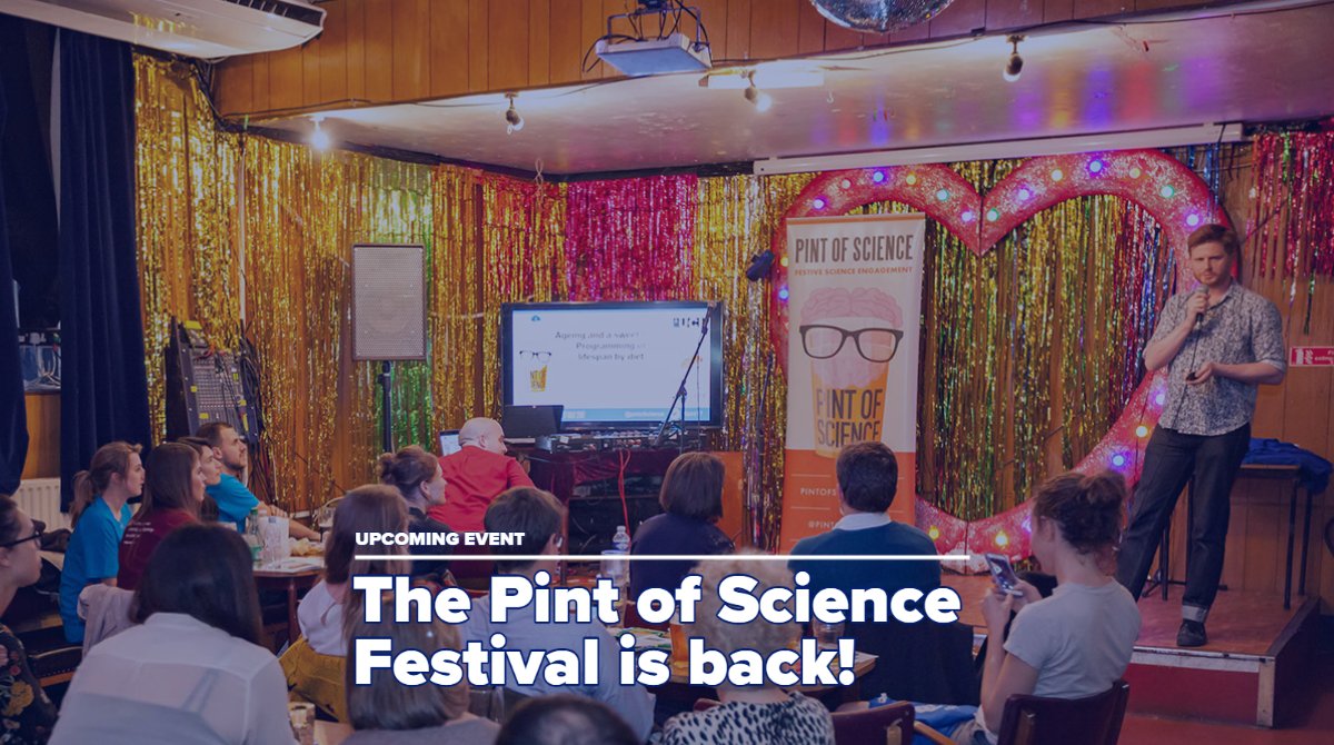LivUni's tweet photo. 🍺 Satisfy your thirst for knowledge with the @pintofscience festival running from May 23 to 24.
🧠More than 400 events will be happening in the UK and across pubs in Liverpool.
🔗Find out more here: https://t.co/SDQ4Kbwv3K   

#pint23 #CreativeRx #livunievents #uniofliverpool https://t.co/h8SoRoewmk