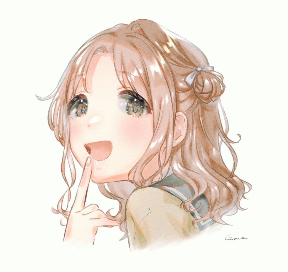雛菜「習作。雛菜〜」|GOMAのイラスト