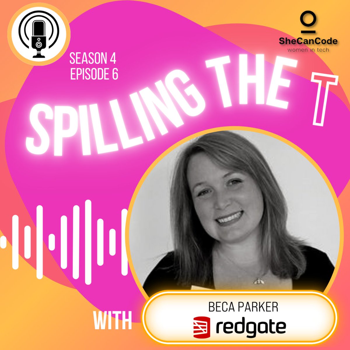 SheCanCodeHQ's tweet photo. 🎙 Retraining as a #SoftwareEngineer in your 30s

In this episode, Beca Parker sits down with us to share her #careertransition, challenges, and triumphs and shares all about her new career at @redgate.

Listen here: https://t.co/qYk9Of7zBW 💛

#techpodcast #techcareers #techjobs https://t.co/e4w2n041JY