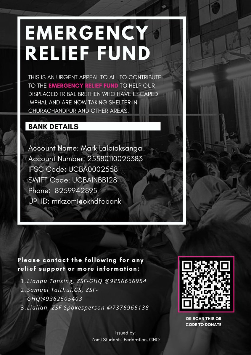 Our relief resources are running low, and the displaced tribals taking shelter in relief camps urgently need our support. 🙏 Let's unite and lend a helping hand to those in need. 

#SeparateOnlySolution