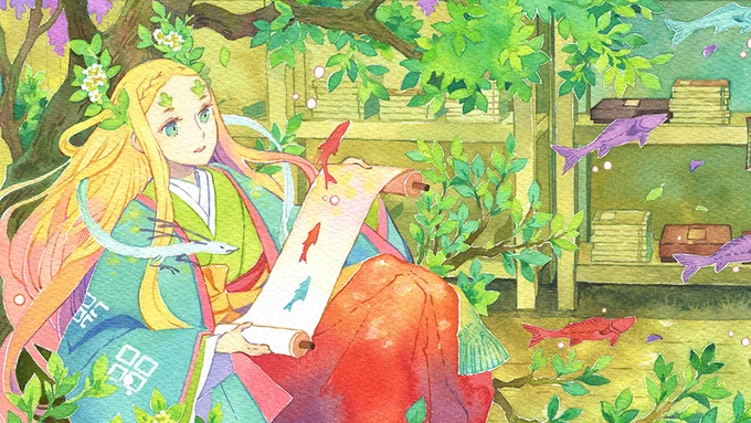 イラストを描かせて頂いた #関西コミティア67 のカタログ表紙について、制作記録をしたためました。 使った道具などについて語っております。 