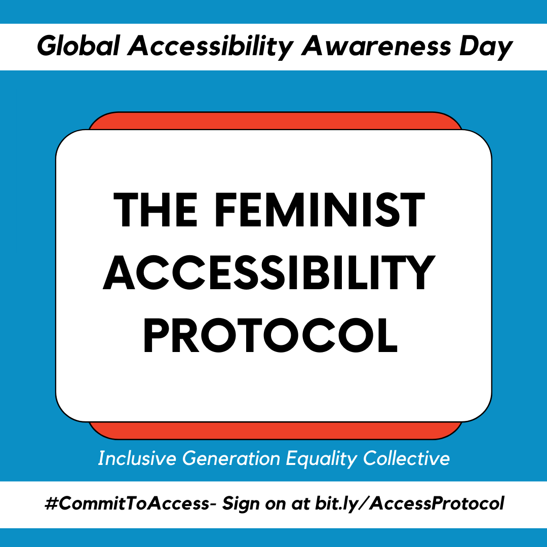uclg_women's tweet photo. #GlobalAccessibilityAwarenessDay

Fellow co-leader of the #GEF Action Coalition on Feminist Movements &amp; Leadership @WomenEnabled's Alana Carvalho &amp; #IGEC's Estefanía Cubillos present on the #FeministAccessibilityProtocol

💡Learn about the Protocol here👉🏼https://t.co/BsP4IiTAhP https://t.co/nIj6u12zma