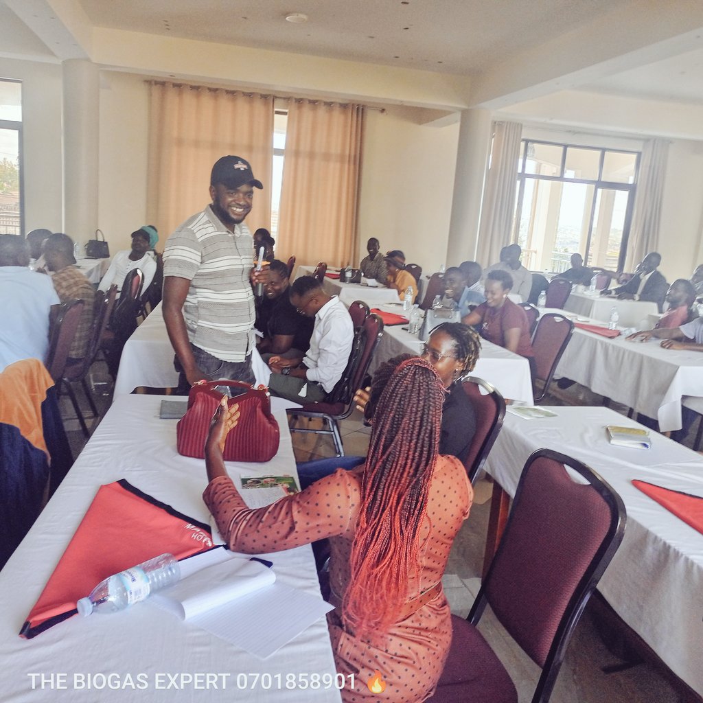 BiogasExpertUg's tweet photo. The #Biogas message will be pushed to all corners of #Uganda 
#Greater_Masaka Biogas training is on under @BiogasUganda with support from #ABC (Africa Biodigestor Component)

#BiogasExpert: 0701858901/0772793405
Office: 0800399236

#CleanCooking is the #Goal https://t.co/9Rk33x56XV