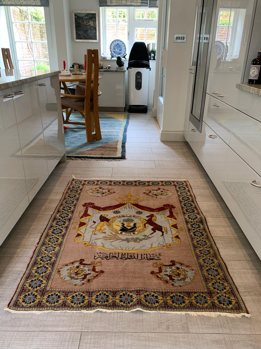 SilverLiningFC's tweet image. Reunited &amp;amp; Spotless: The Oriental rug returns! ✨ Handmade in prison, this beauty came to us with a spill. Our expert advice couldn't resist its allure, so we worked our magic. Need help with your precious Oriental rugs? We're here to save the day! ✨ #RugRescue #OrientalMagic