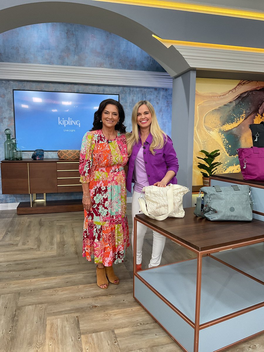Back <a href="/qvcuk/">QVC UK</a> next hour - no Lunchtime Show as we have a 2 day fashion event… I have an hour of dresses next but starting with the <a href="/KiplingGlobal/">Kipling</a> TSV #ad