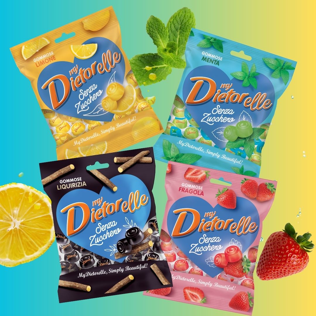 Es blandito, 100% vegano y sin azúcar... ¡Así es MyDietorelle! 🍬
Los caramelos de goma #MyDietorelle vuelven a estar disponibles en España en su formato 70g, en sus cuatro sabores: regaliz, limón, fresa y menta. ¿Con qué sabor te quedas?

#masoliverbrands #vegan #sugarfree
