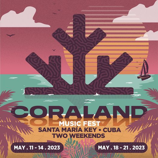 #CoralandMusicFest ya alegra #CayoSantaMaria por segunda vez este mes🎶:
🎧El festival es animado por #DJ cubanos y foráneos en una experiencia audiovisual con la #músicaelectrónica como protagonista con las paradisíacas #playascubanas como escenario.
#SolwaysPremium #SolwaysCuba