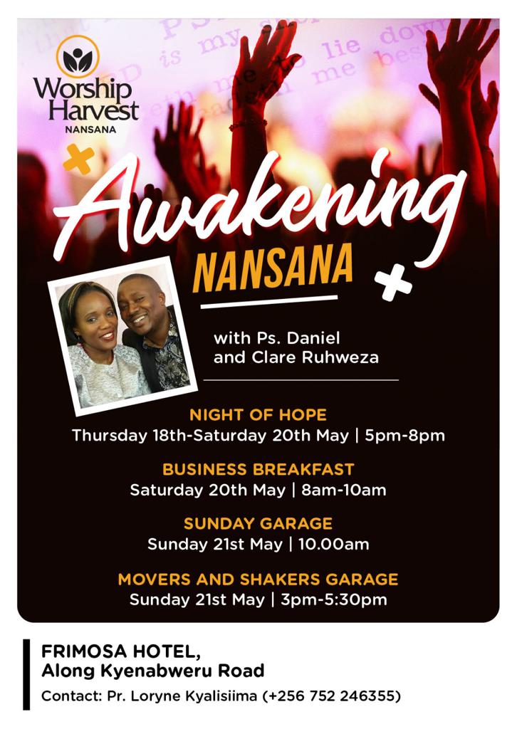 worship_harvest's tweet photo. 6. Awakening #WHNansana
7. Awakening #WHKisoga
8. Awakening #WHKayunga
9. Awakening #WHNamulonge
10. Awakening #WHKamuli
11. Awakening #WHBusiika
12. Awakening #WHBudondo
13. Awakening #WHGulu https://t.co/KLKuoOJ8Oa