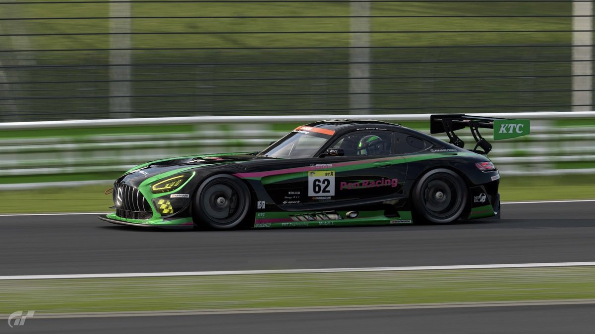 PonOfficial_62's tweet photo. 【参戦発表】
GSTにPonRacingとしてAMGから参戦！

メンバー
@PonRacing_FScom @Parado_X_Parado 
@tsk_racing @Midnight_motor 

使用車両:AMG GT3 Evo
エントラント:PRT Engineering
車両名: PonRacing AMG GT3 Evo
参戦クラス:ST-Xクラス
#GST_GT7 https://t.co/oPYw2dcI9n
