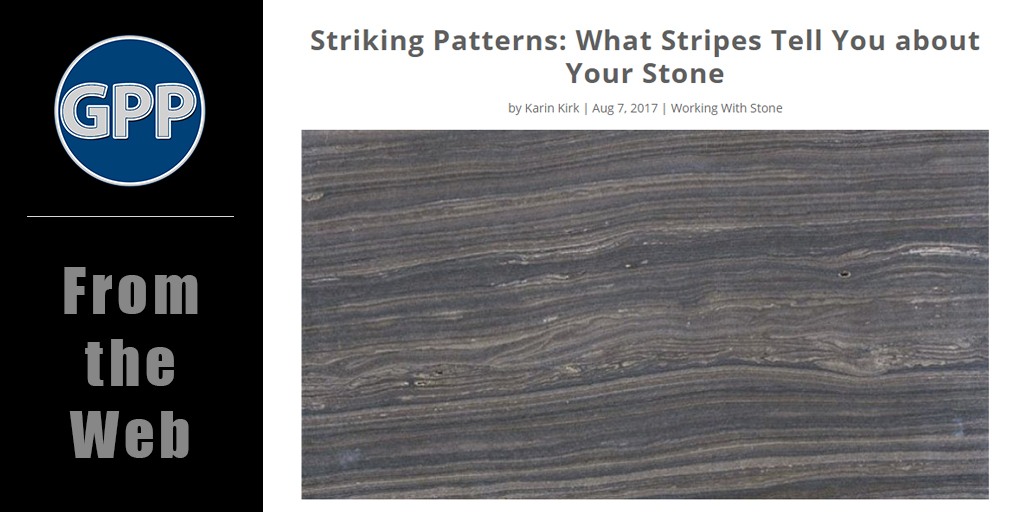 Ever wonder what the significance of the striping in natural #stone is? goo.gl/9bTmqb #usenaturalstone