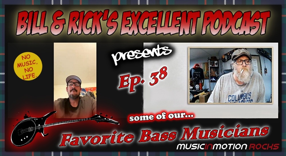NEW EPISODE
Bill & Rick take you on a sonic journey exploring the low end backbone of music, as they dive into some of their favorite bass players. You'll hear some great songs from Rancid, Infectious Grooves, Hot Water Music and Primus!
#TalkHard

musicinmotioncolumbus.com/?p=7727