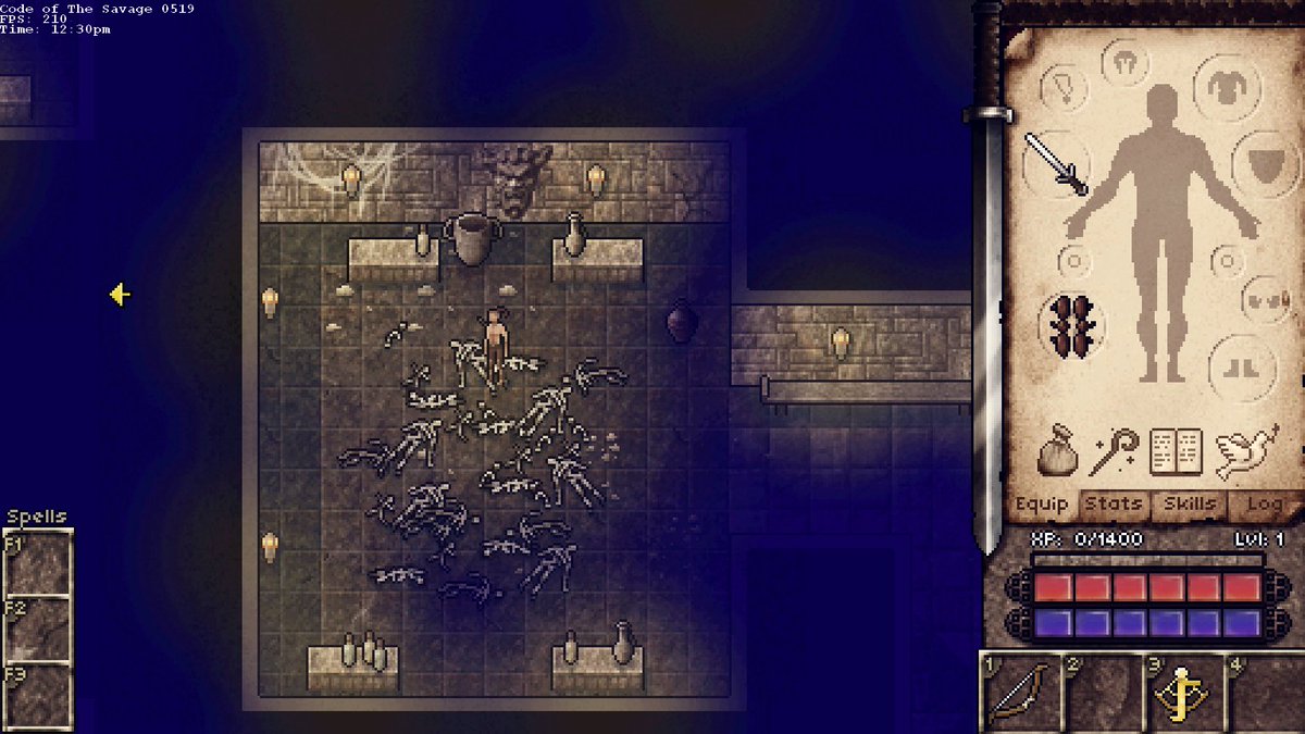 CodeofTheSavage's tweet photo. An ominous carving on ancient stone.
#pixelart #gamedev #indiedev #adventure #retrogaming #CRPG #fantasy #gaming #indiegame #CodeOfTheSavage #ultima #ancient https://t.co/zS8wnhKpIS