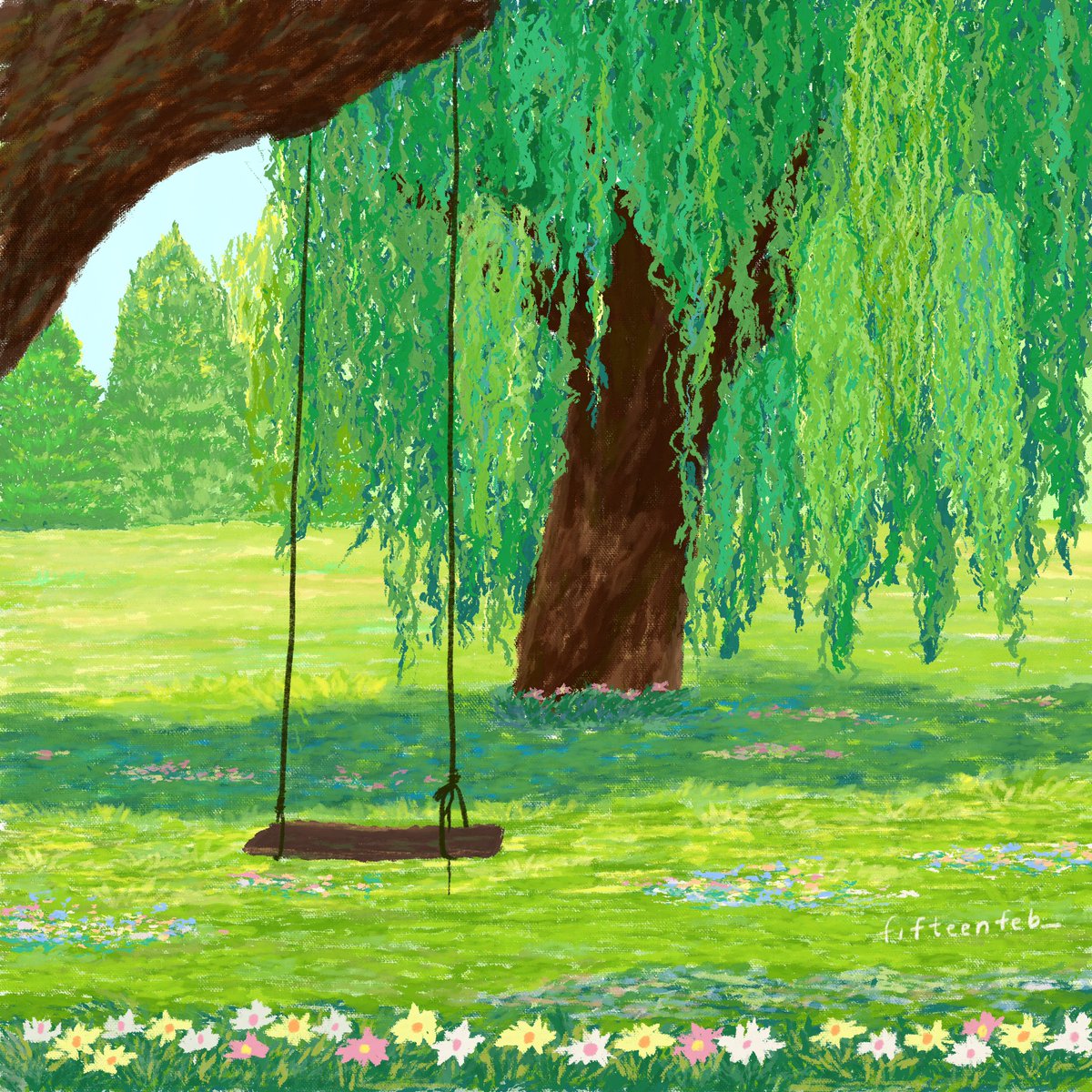 fifteenfeb_'s tweet photo. 🌳🌲🌱✨ https://t.co/Wnq1J5xQVE