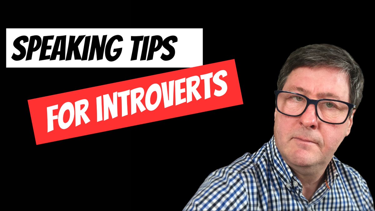 <New> Public Speaking Secrets and Tips for Introverts: 2 Liberating Thoughts and ideas You Should Know  youtu.be/80W-oRXx6Y0 via <a href="/YouTube/">YouTube</a>