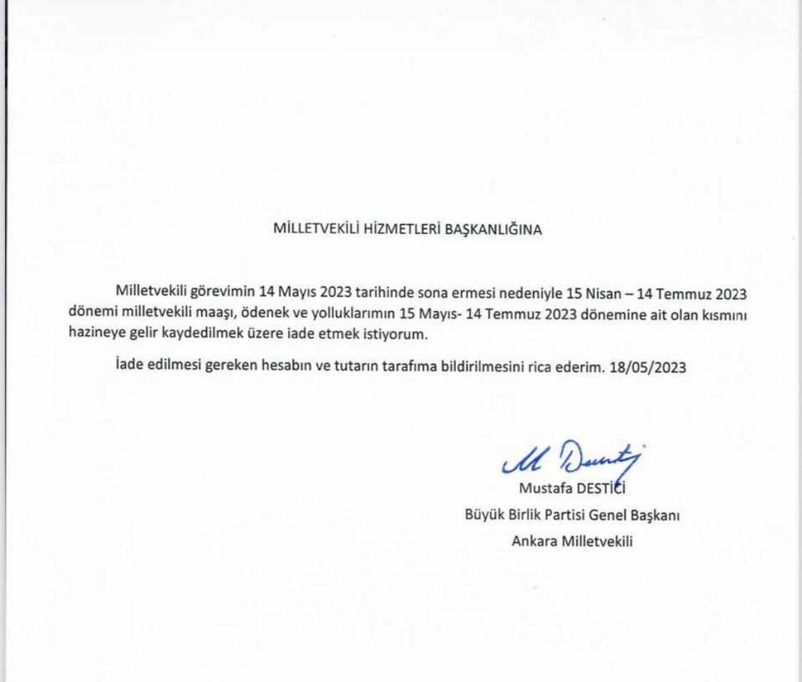 “Hakketmediğim maaşı almam” diyen adam gibi adam <a href="/Mustafa_Destici/">Mustafa Destici</a>