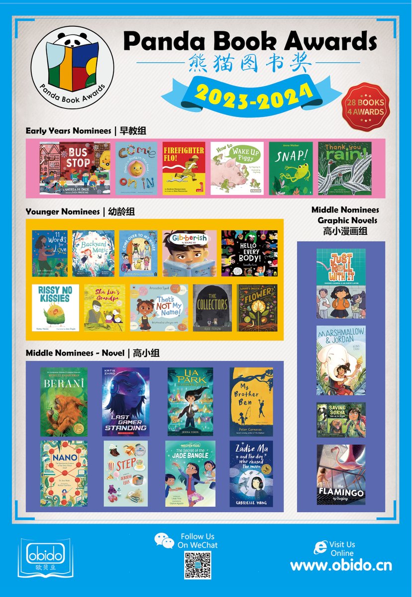 So exciting! RISSY NO KISSIES (illus. @wasabipear)  is on the short list for the Panda Book Awards for younger readers! Students in China and beyond will be reading and voting for their favorites.  @LernerBooks #PandaBookAwards