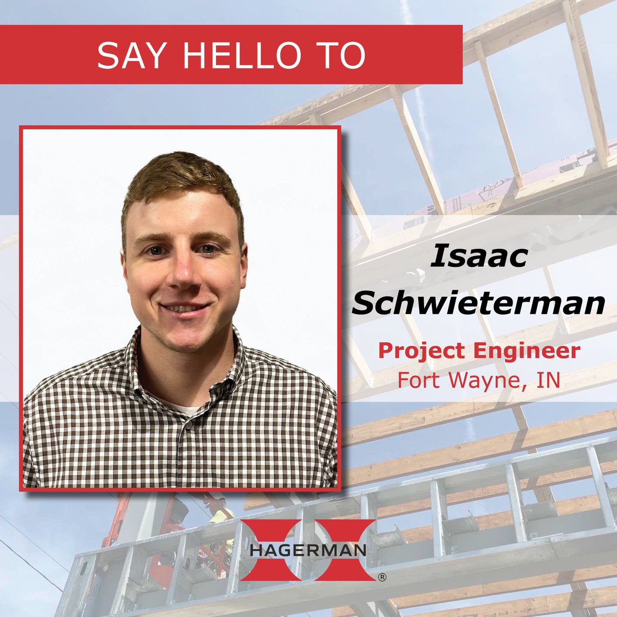 Join us in welcoming Project Engineer Isaac Schwieterman! He recently graduated from Purdue University, earning a Bachelor of Science in Construction Management Technology. We look forward to seeing his impact on our team!

Welcome to the team, Isaac! #BuildingABetterFuture