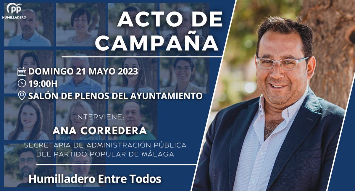 PopularesHumilladero (@pphumilladero) on Twitter photo El domingo os esperamos!!
<a href="/Coronillohumi/">Miguel Ángel Pérez</a>
#MiguelAngelAlcalde
#HumilladeroEntreTodos
#HumilladeroyLosCarvajales
#VotaMiguelAngel El domingo os esperamos!!
<a href="/Coronillohumi/">Miguel Ángel Pérez</a>
#MiguelAngelAlcalde
#HumilladeroEntreTodos
#HumilladeroyLosCarvajales
#VotaMiguelAngel