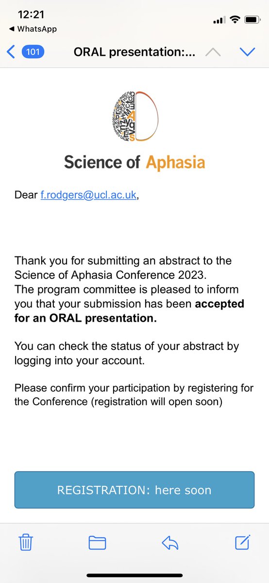 Fern_E_Rodgers's tweet photo. Very much looking forward to presenting #UTILISE work in September this year for the #ScienceOfAphasia conference 🧠🗣️ Trip booking is underway! 🚆🇫🇷 #SoA23 #aphasia #research #storycompletiontest #Nice #conference @UCLLangCog https://t.co/yif047RF7z