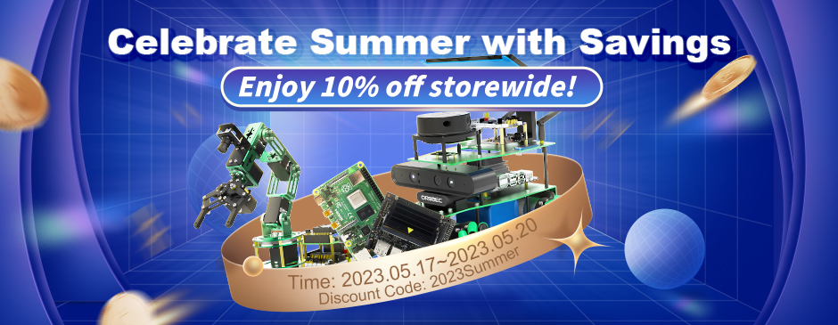 YahboomT's tweet image. 😻"Embrace the summer vibes and save 10% on all purchases for a limited time!"
☀️Discount code: 2023Sunmmer
Limited time discount, don't miss it. 👉bit.ly/3s0nnxD
#Yahboom #MicrobitV2 #RaspberryPi #Jetson #Programming #Programmablerobot #Codingrobot #STEM_Education