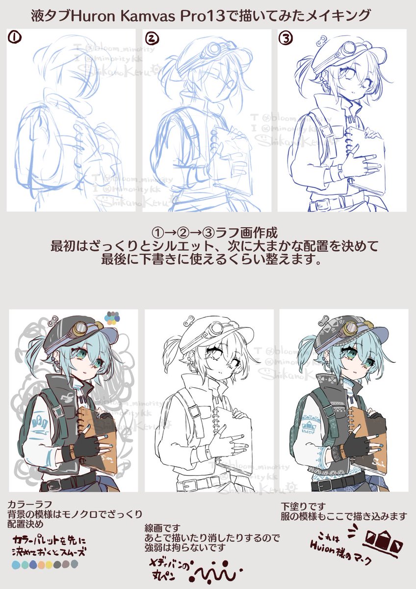 【PR】Huion様より液タブKamvasPro13(2.5k)を頂き絵を描きました!ちょっとしたメイキングも載せます🫶💕@HuionLeon_JP 
商品▼

https://t.co/Tvc9mH1kVD 