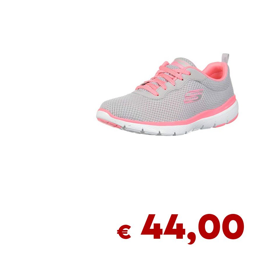 🛍️ Skechers Flex Appeal 3.0 First Insight, Sneakers Donna, Multicolore (Lt Gray Mesh Hot Pink Trim), 40 EU

💰 A soli 44,00 
🛒 amzn.to/41Q4ZWO

✅ Venduto da Amazon e Spedito da Amazon
⭐️⭐️⭐️⭐️⭐️ 4.60 / 5.00 stelle su 21,254 recensioni

🚚 Spedizione gratuita e non sol…