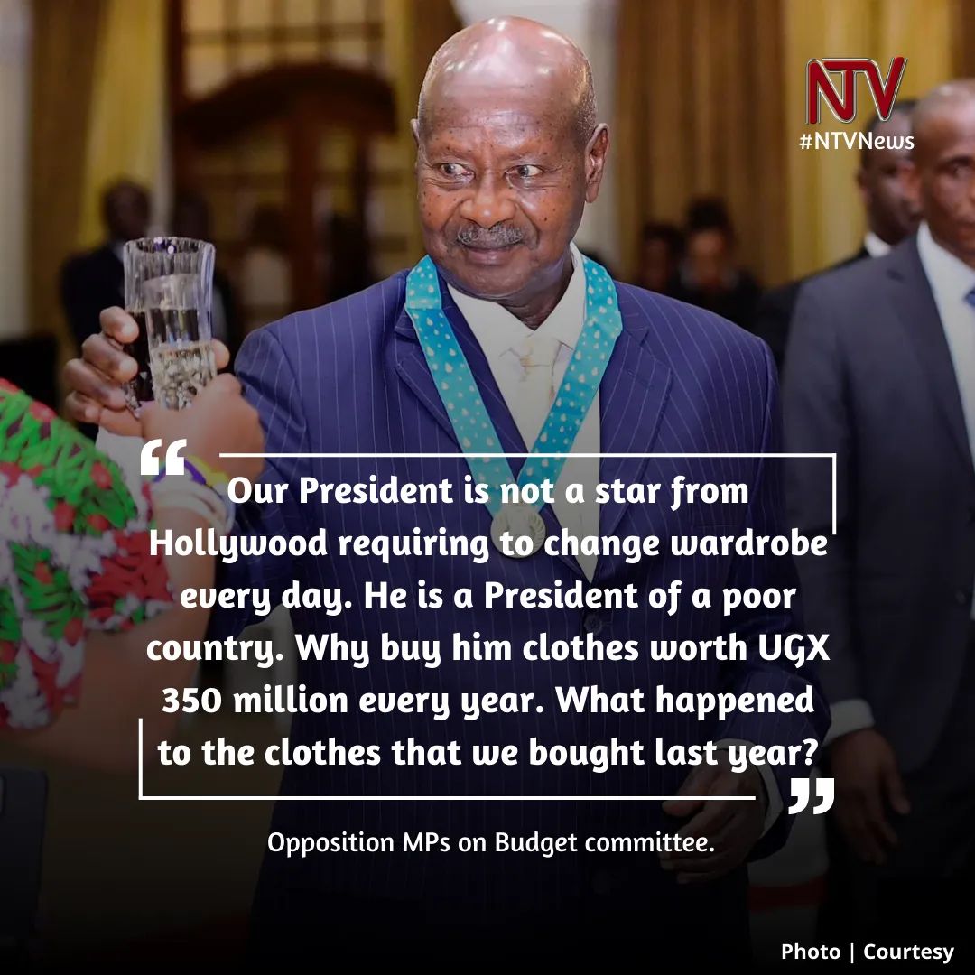 He claims to earn UGX 3.6M per month but spends UGX 1M everyday on clothes alone 🤔🤔