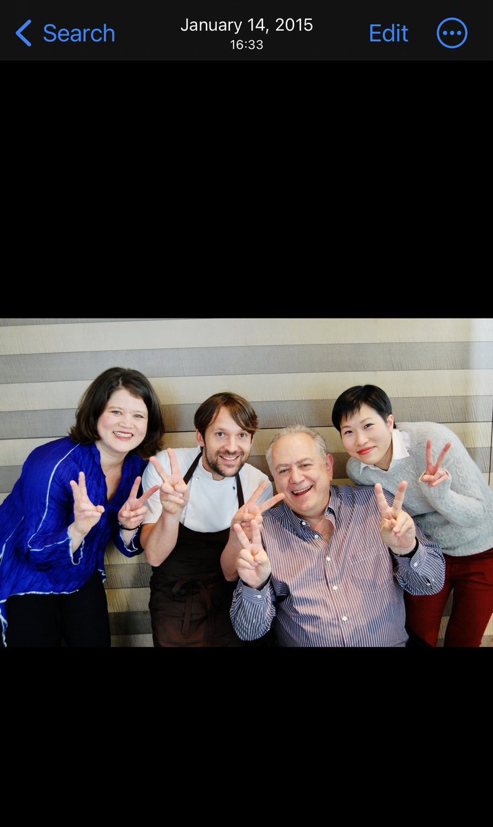 YukariSakamoto's tweet photo. Throwback to #NomaTokyo eight years ago. With chef @ReneRedzepiNoma, #NomaProjects science director #ArielleJohnson, @steveplotnicki, and @katiekeikot.

Chef’s current #NomaKyoto has brought me many new clients. Grateful to chef Rene and his team. Arigatō! https://t.co/AHLgos0wJZ
