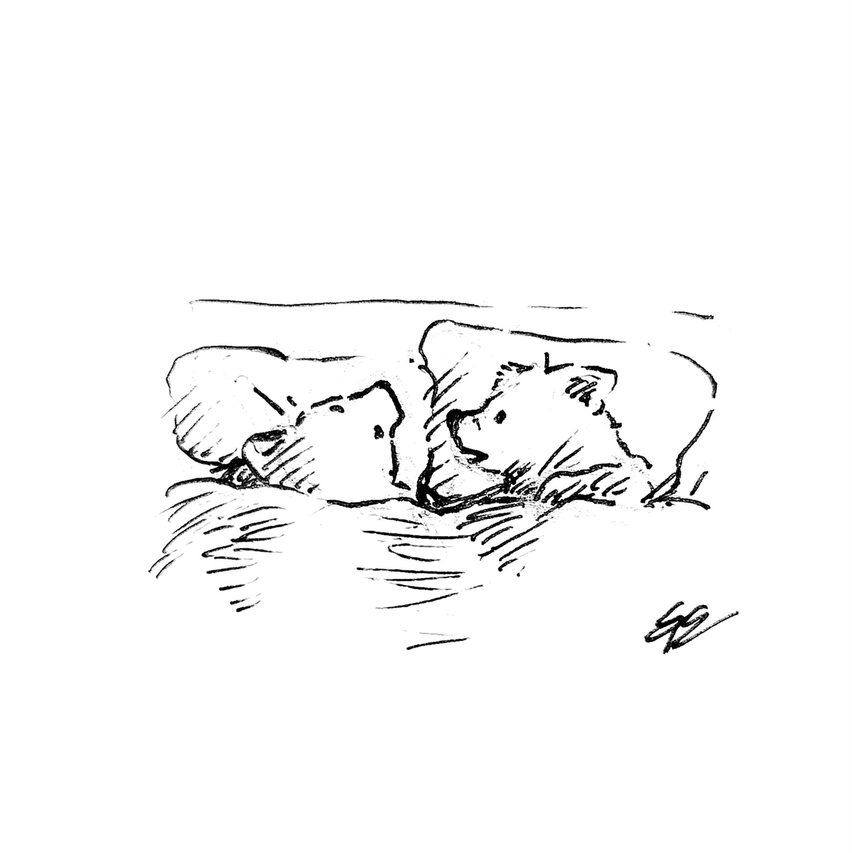 - 요즘 악몽을 자주 꿔. - 꿈이라서 다행이다.