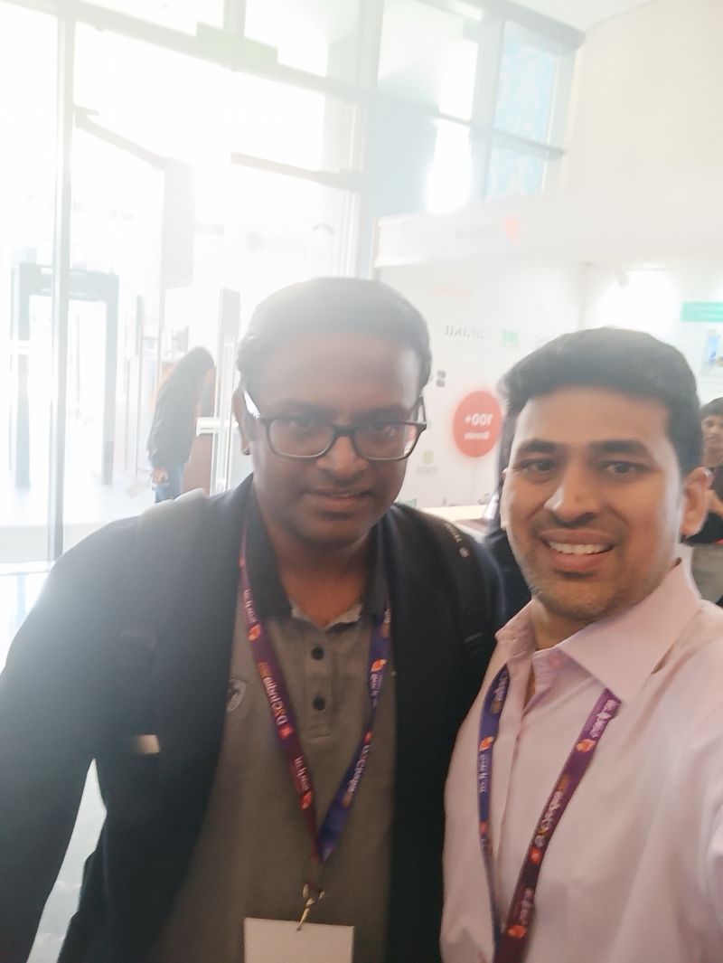 42_signals's tweet image. Day 3 @ IndianRetailer.com event is truly awe-inspiring. We had the wonderful opportunity to interact with Harshavardhan S, Co-Founder &amp;amp; CEO of Lil&apos;Goodness. If you are somewhere around, do drop by our booth. We&apos;re looking forward to a great networking opportunity #IReC2023.
