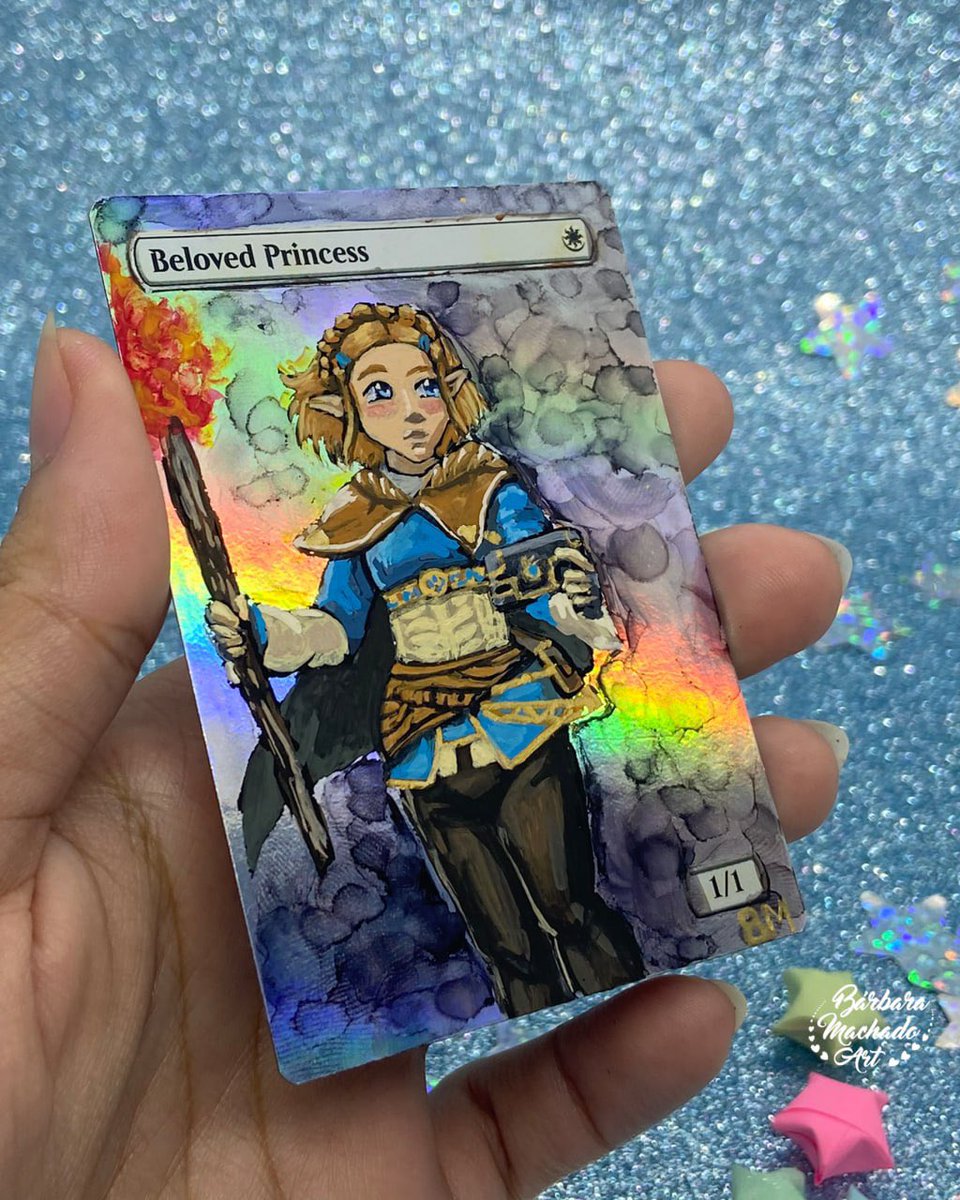 Zelda ✨ Beloved Princess
.
MTG mini collection 
The legend of Zelda TOTK
#mtgalter #mtgcard #ZeldaTOTK