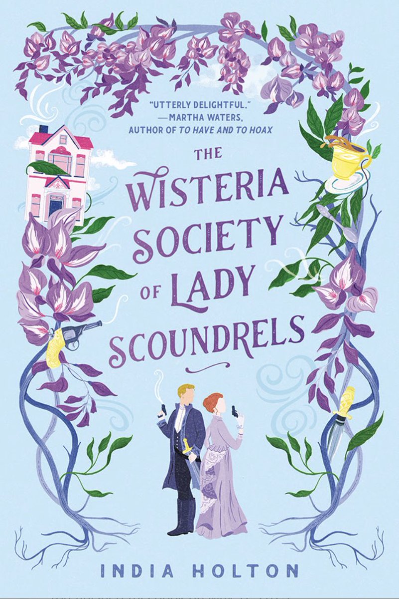 AHolstedt's tweet image. #34 was The Wisteria Society of Lady Scoundrels by @IndiaHolton -a delightful romp of female pirates in Victorian society. I’ll definitely be reading the follow-up novels in the series #AngelaReads2023 #ReadSomething