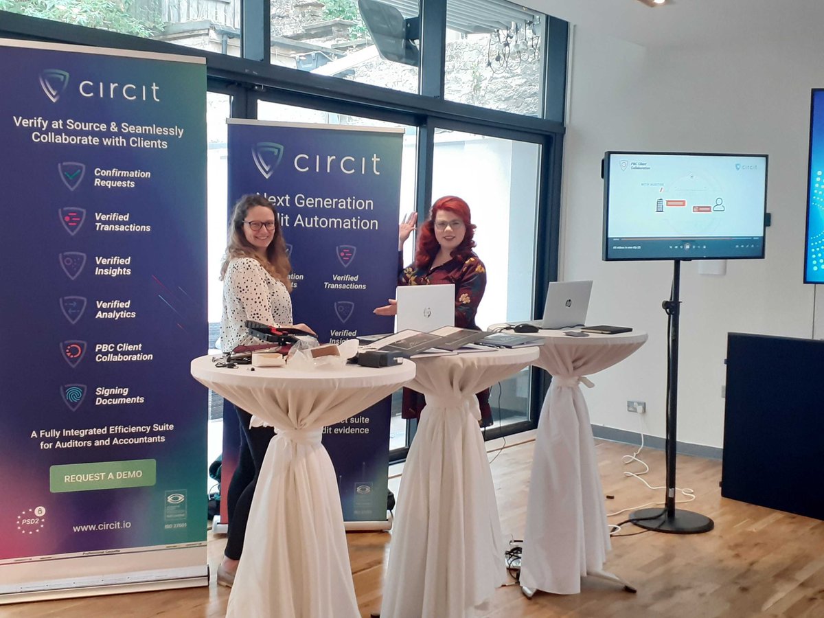 Circit (@circit_io) on Twitter photo All set for the <a href="/CharteredAccIrl/">Chartered Accountants Ireland</a> #AnnualConference here in Dublin. Looking forward to a busy afternoon! All set for the <a href="/CharteredAccIrl/">Chartered Accountants Ireland</a> #AnnualConference here in Dublin. Looking forward to a busy afternoon!