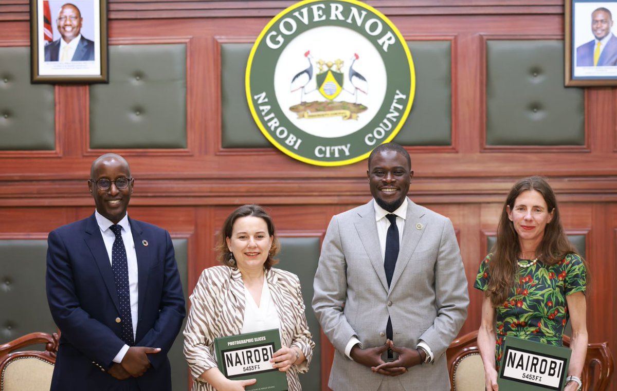 Was great aligning areas of collaboration with @UNDP's Noura Hamladji, the Deputy Assistant Administrator in Africa Bureau, Francine Pickup, the Deputy Director, Bureau for Policy and Programme Support and @UNDPKenya Country Director @ANgororano this afternoon at City Hall.