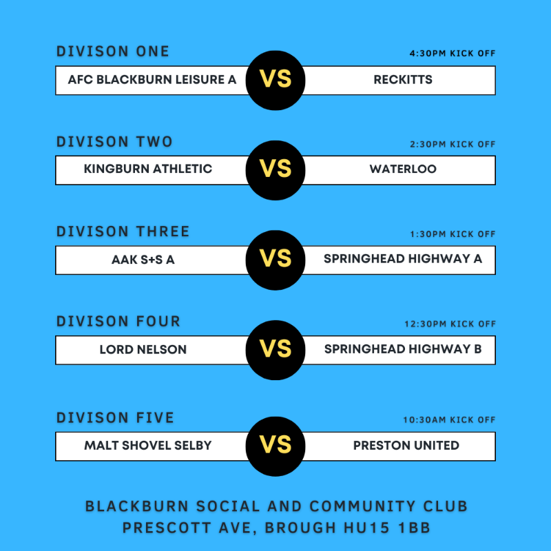 HullVetsLeague's tweet photo. 🏆 Its the biggest day in the Vets League calendar on Sunday as we stage our Divisional Cup Finals!

Entry is free and refreshments are available throughout the day.