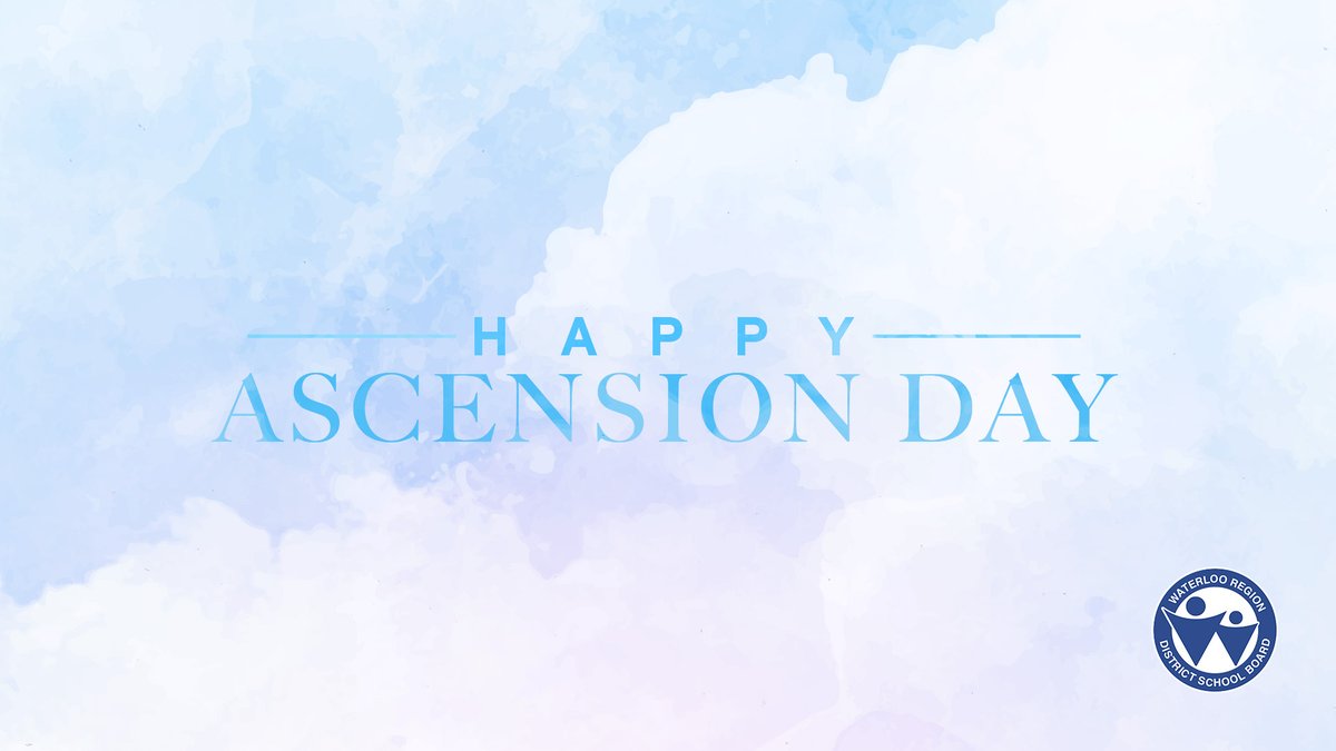 Today is Ascension Day, a Christian ✝️ holiday that commemorates Jesus Christ's ascension into heaven. We wish all those celebrating a blessed day!