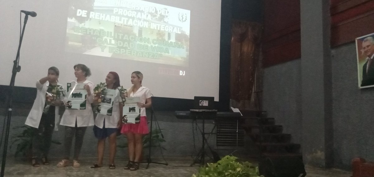 acebo_lester's tweet photo. Se reconocen trabajadores y municipios por los resultados obtenidos en el Acto Provincial por el día de la Rehabilitación Cubana desarrollado en #Yara #ProvinciaGranma https://t.co/SiEtaeJR9s
