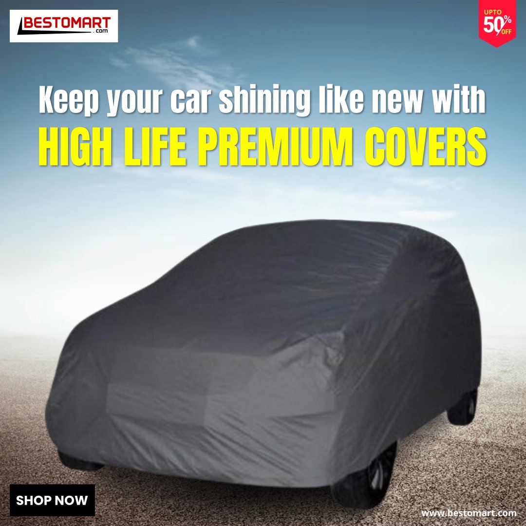 Know more about 'Car Covers', and choose the right one for yourself.

Bestomart - The Pride of Indian E-commerce.
For more Visit: bit.ly/3We0Riq
Contact us: +91 8754111207

#bestomart #bestomartindia #carcovers #carcoverage #carcoverage #highlife #safetyandsecurity